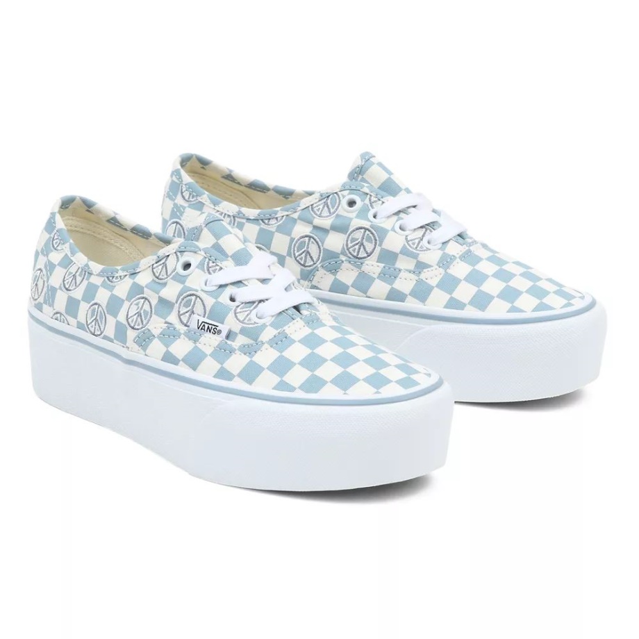 Vans Autênticos Sapatos Stackform Azul