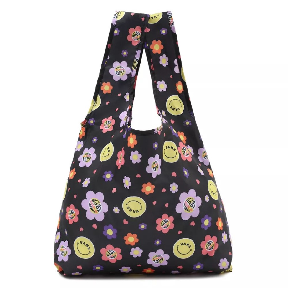 Bolsa Tote Vans Contortion Preta Multi