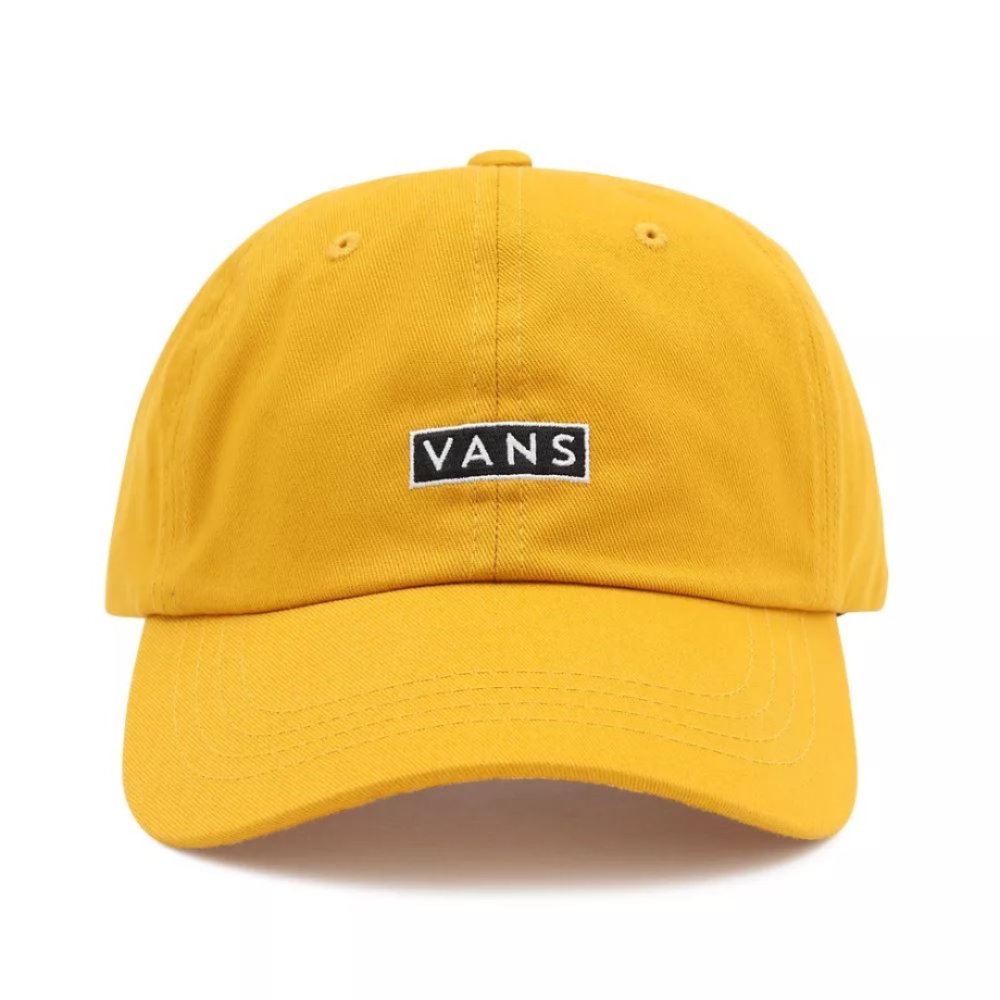 Vans Aba Curva Chapéu Jockey Amarelo-laranja