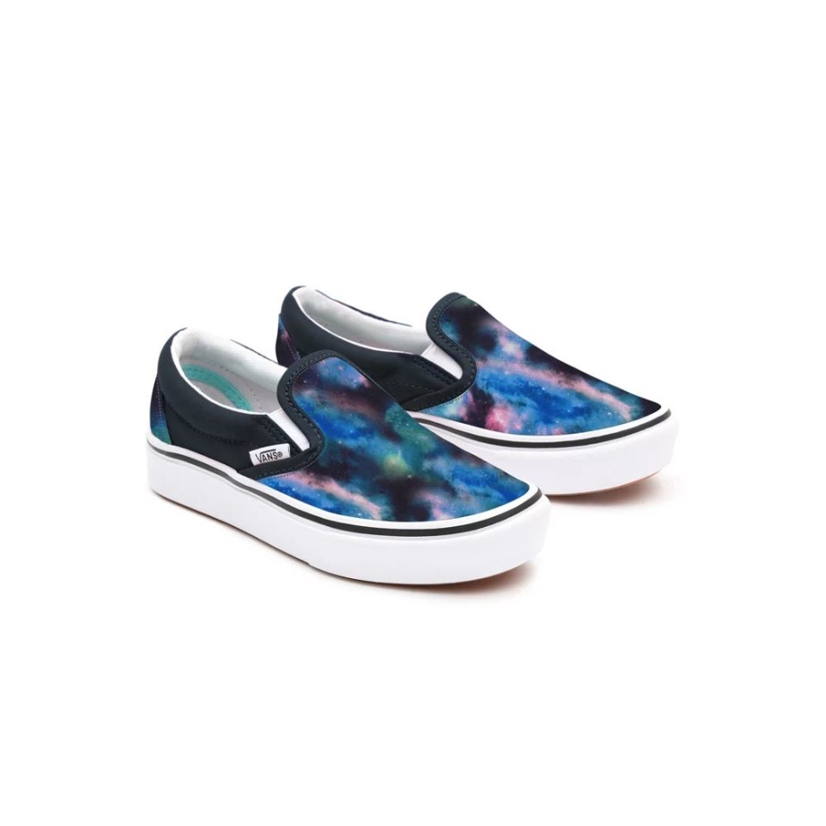 Vans Kids Customs Cosmic Galaxy Slip-on (4-8 Anos)