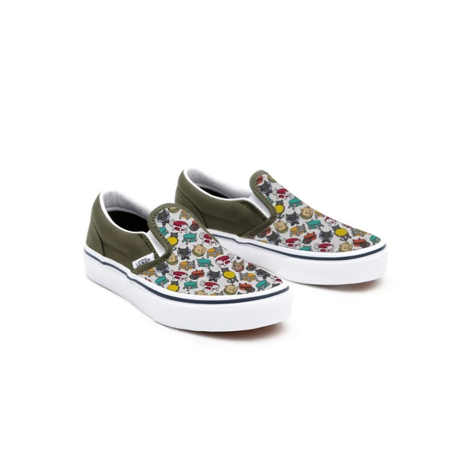 Vans Kids Customs Macaron Pets Sem Cadarço (4-8 Anos)