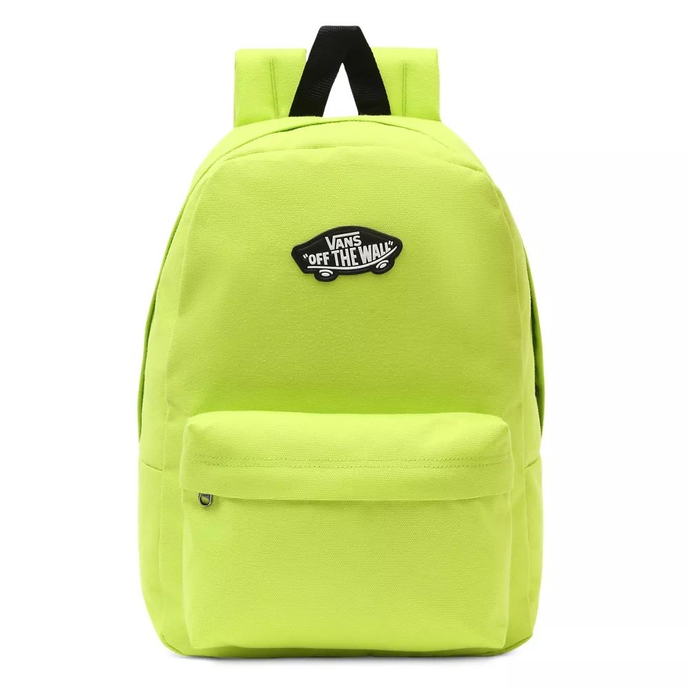 Vans Nova Mochila Skool Meninos Amarelo-branco