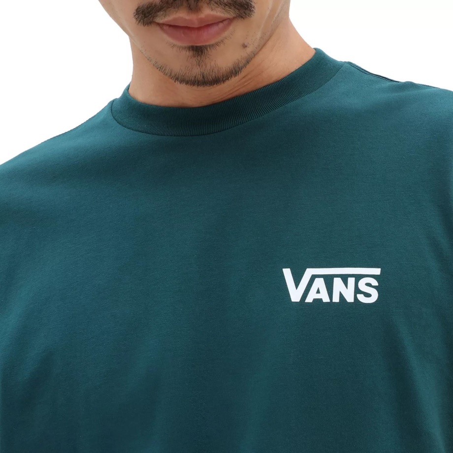 Vans Offset Camiseta Manga Longa Azul