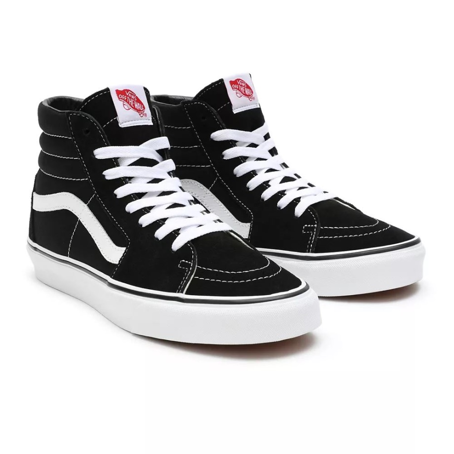 Vans Sk8-hi Sapatos Mulheres Preto – Clique na imagem para fechar