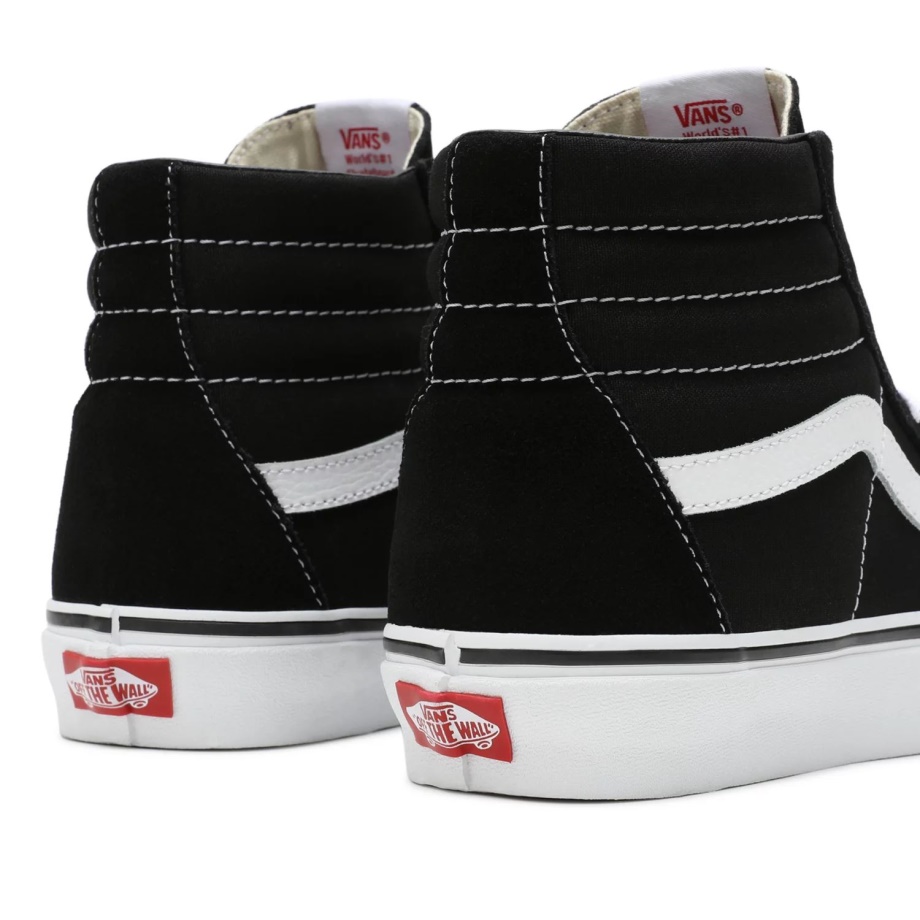 Vans Sk8-hi Sapatos Mulheres Preto