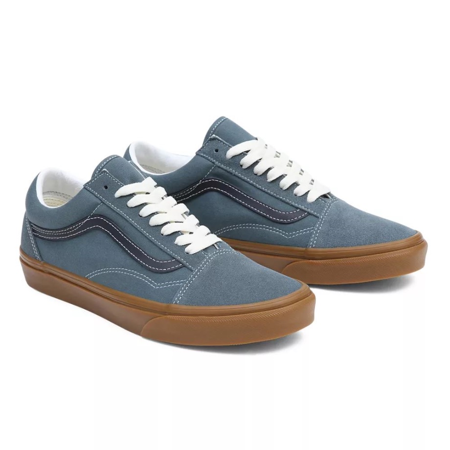 Vans Mulheres Sapatos Old Skool Azul