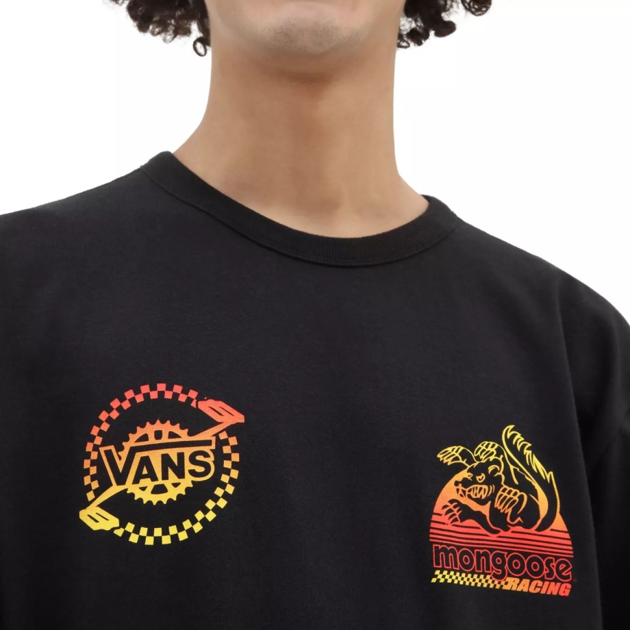 Vans X Our Legends (mangusto) Camiseta Manga Longa Preta