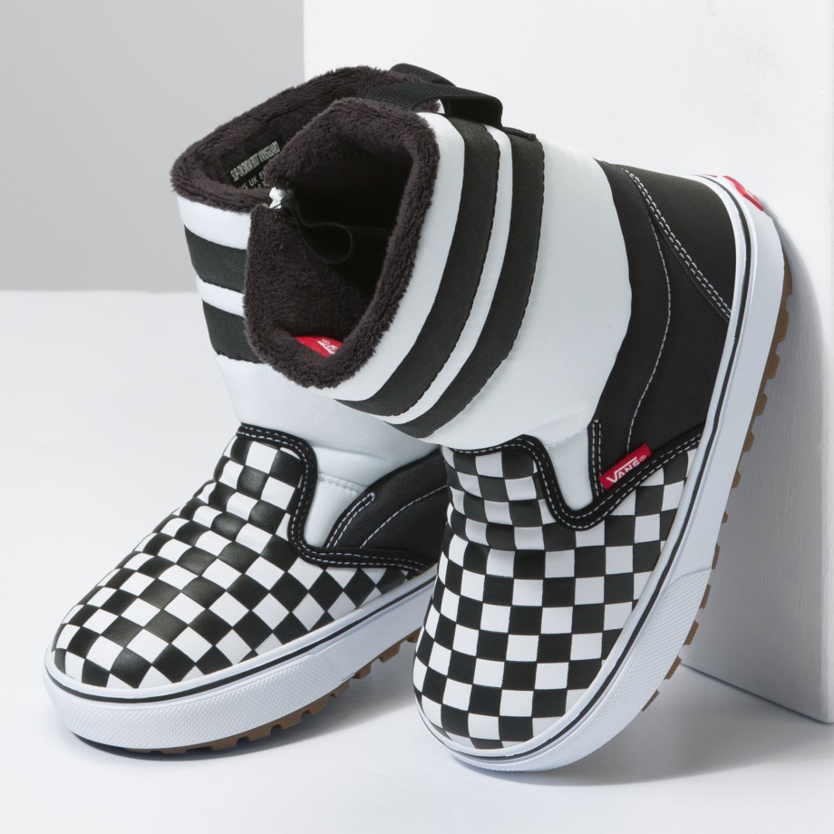 Bota De Neve Sem Cadarço Vansguard Checkerboard