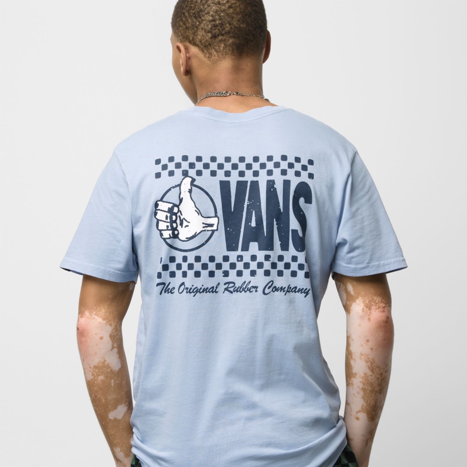 Camiseta Vans 66 Thumbs Up Caxemira Azul