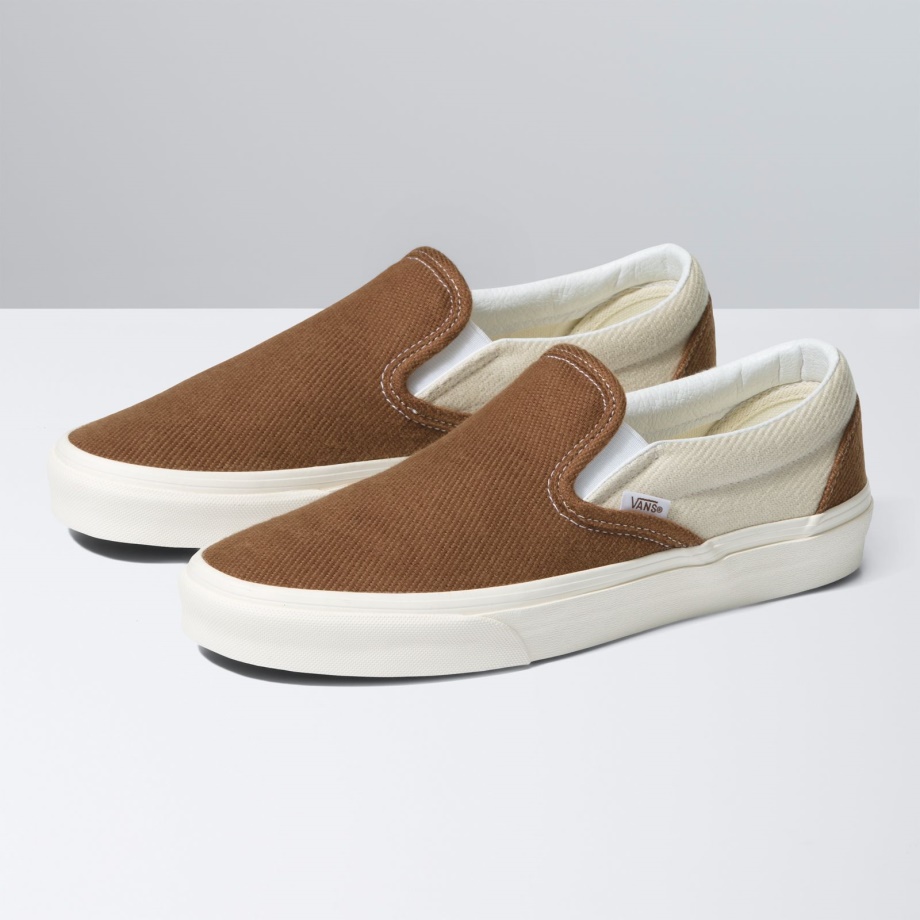 Vans Classic Slip-on Desert Sarja Marrom-bege