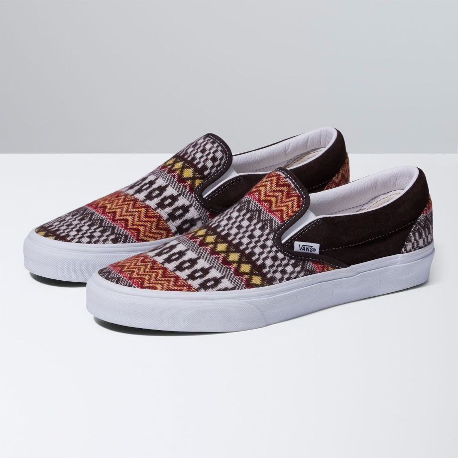 Vans Classic Slip-on Fair Isle Brown-multi