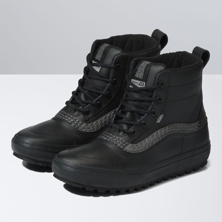 Vans Cole Navin Standard Mid Snow Mte Preto Reflexivo