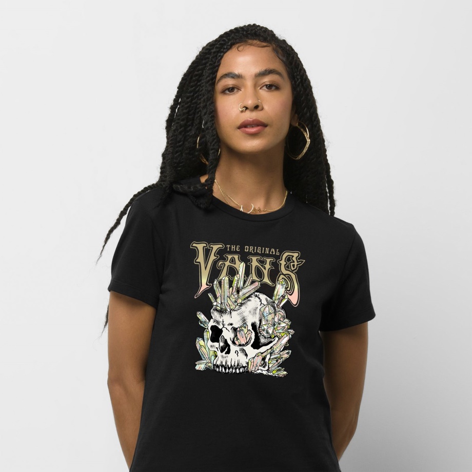 Camiseta Vans Compos Mentis Crew Preta