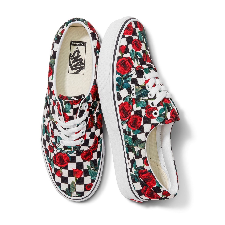 Vans Custom Checkerboard Era Das Rosas