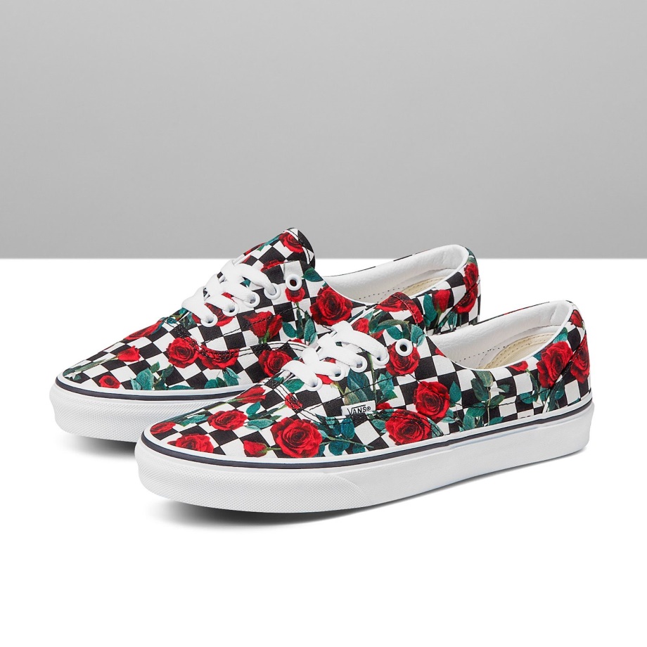 Vans Custom Checkerboard Era Das Rosas