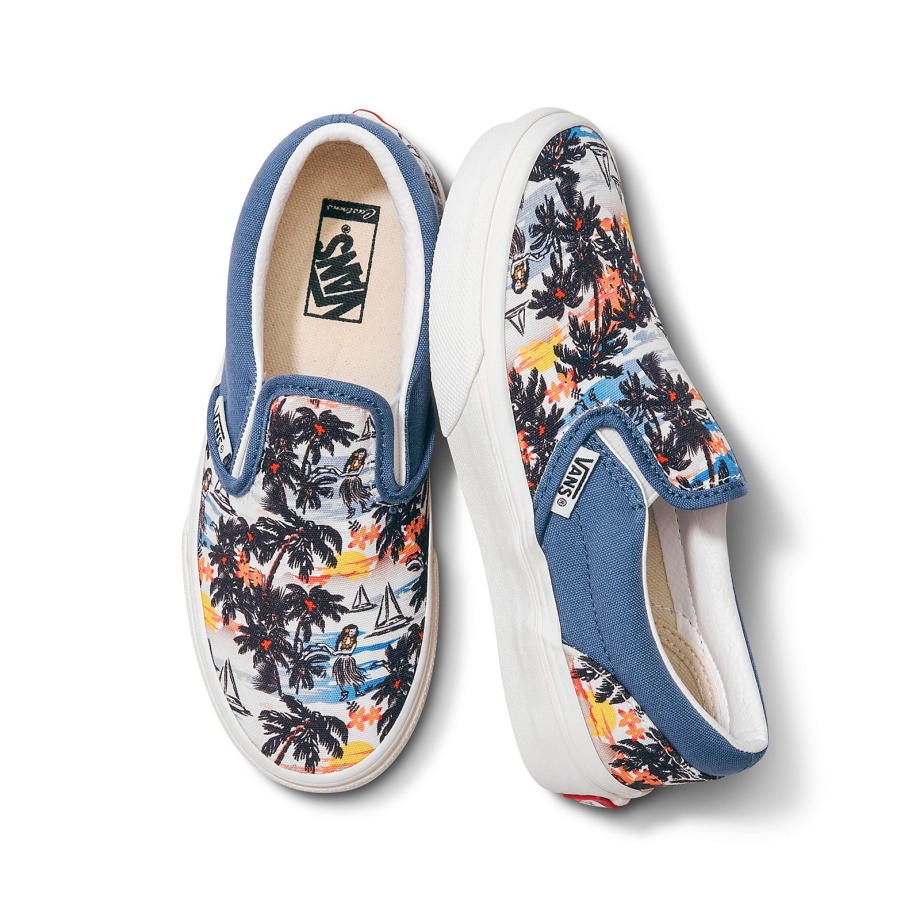 Vans Customs Kids Aloha Slip-on