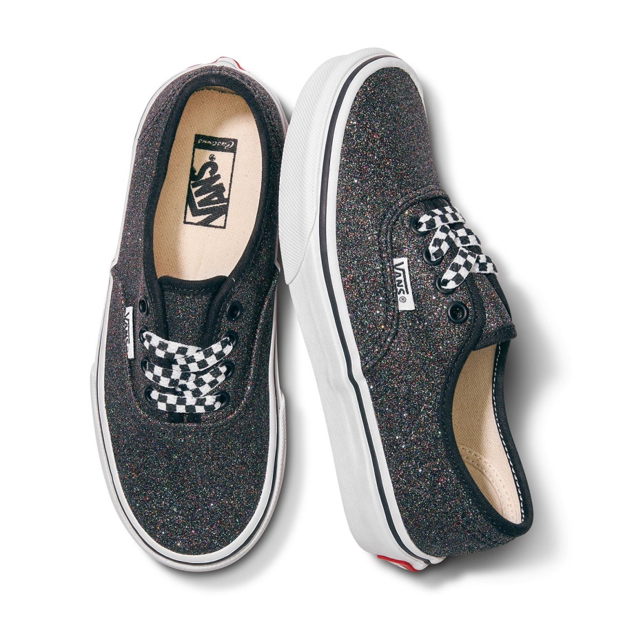 Vans Customs Kids Glitter Autêntico