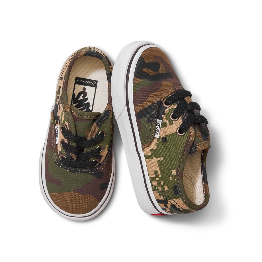 Camuflagem Infantil Vans Customs Autêntica