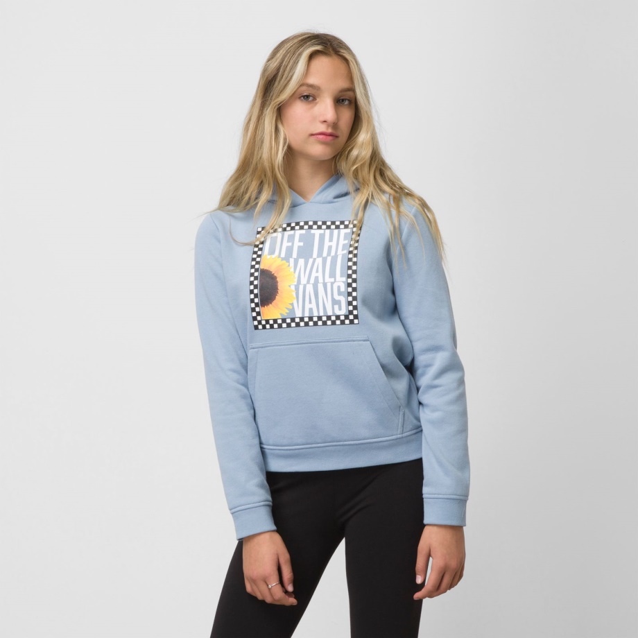 Vans Kids Hoodie Azul Ashley