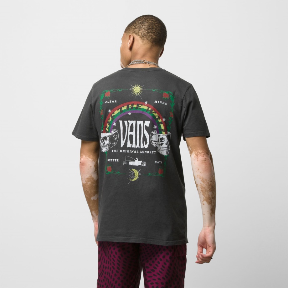 Camiseta Vans Original Mindset Preta