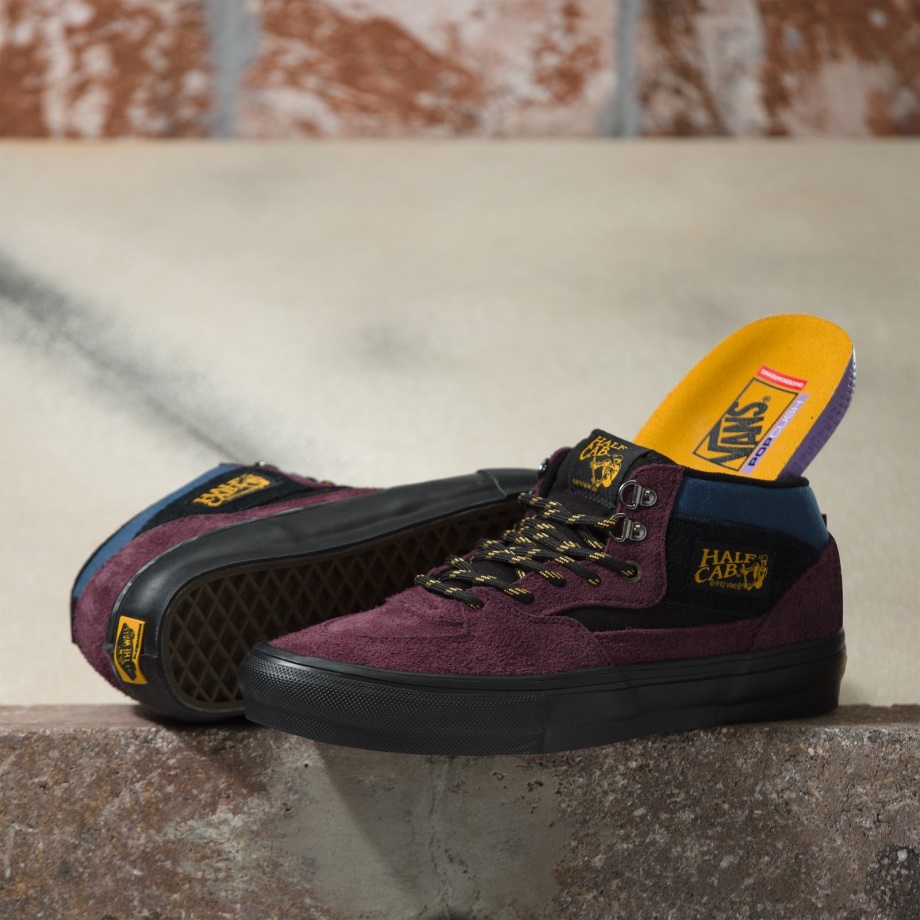 Vans Outdoor Skate Meia Cabine Roxo-preto