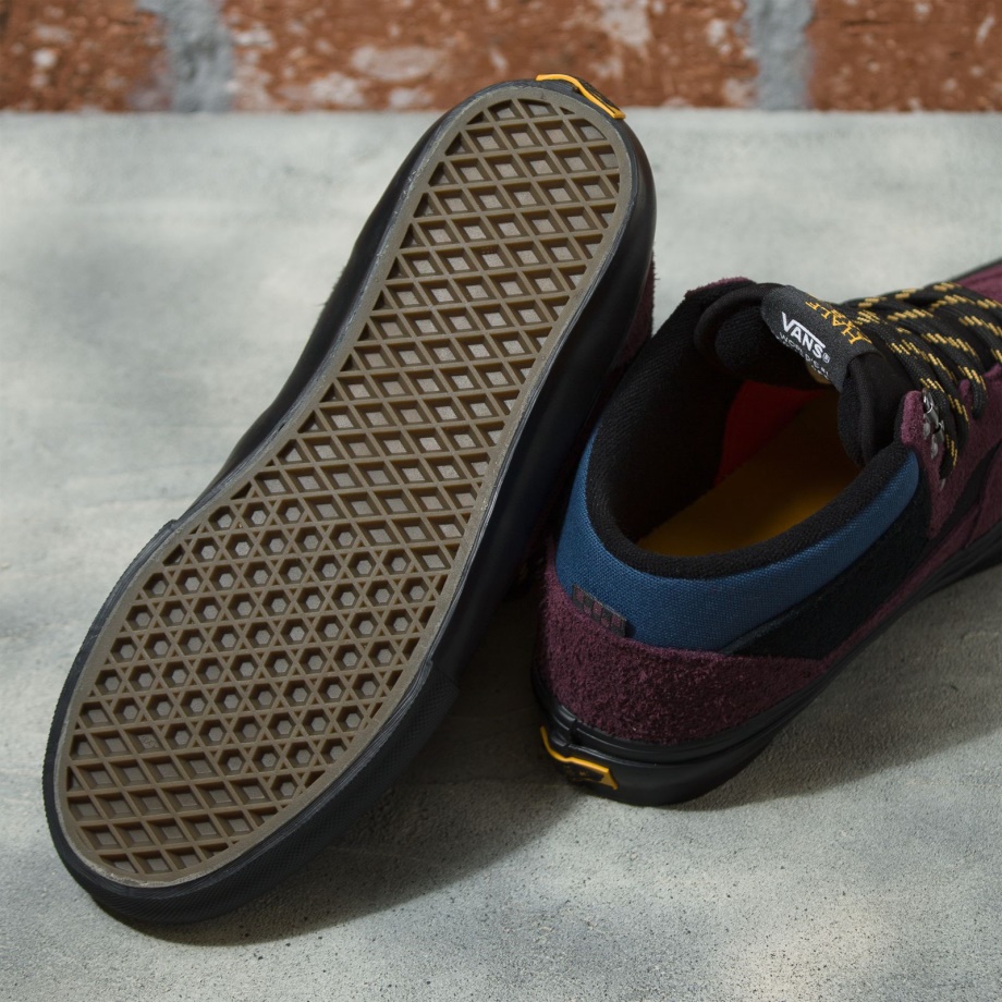 Vans Outdoor Skate Meia Cabine Roxo-preto