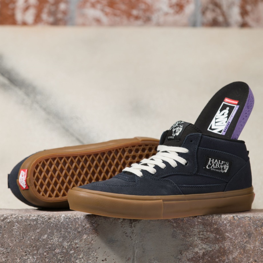 Vans Skate Meia Cabine Chiclete Marinho – Clique na imagem para fechar