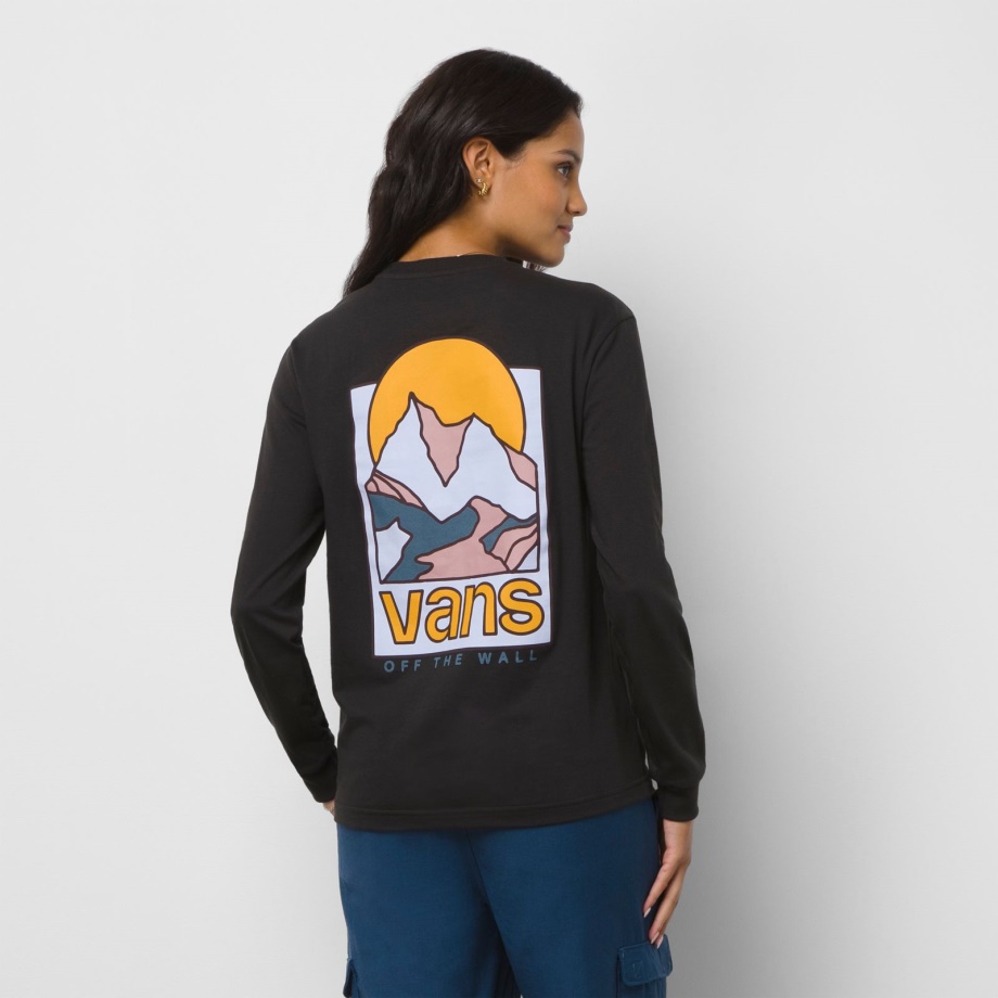 Vans Van Doren Ridge Camiseta Manga Longa Bff Preta