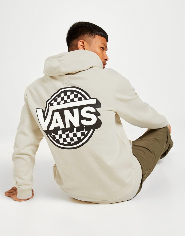 Vans 3d Check Hoodie Cinza