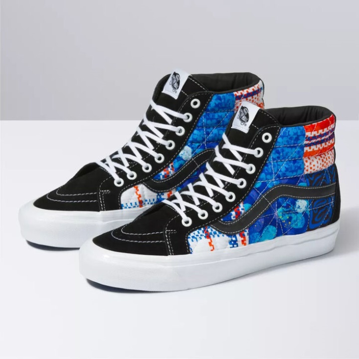 Sandy Liang Para Vans X Bob Esponja Sk8-hi 38 Dx Pw Sandy Liang Patchwork