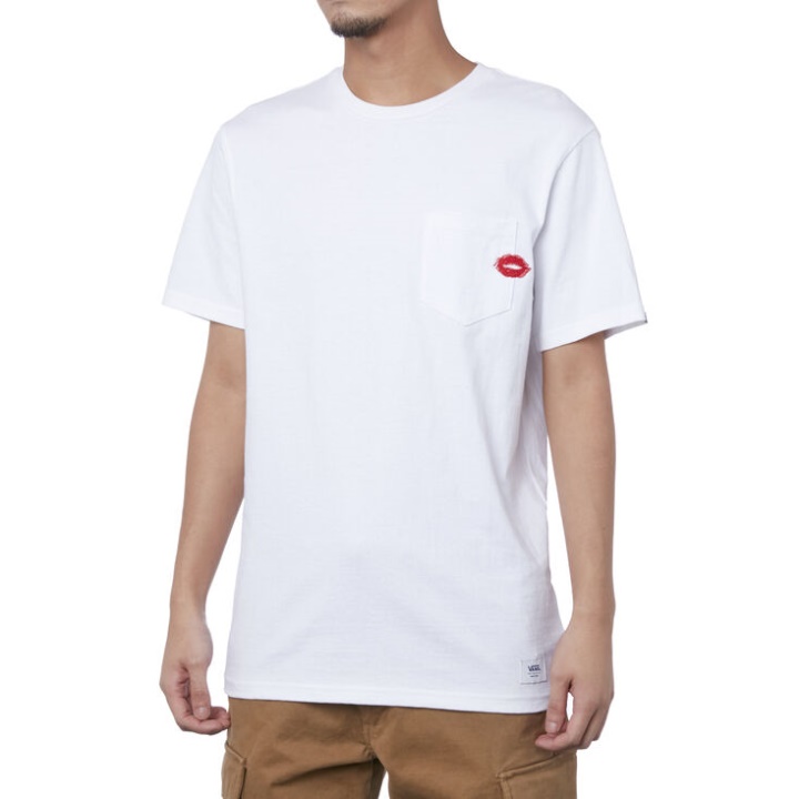 Vans Anaheim Camiseta Branca Com Bolso Labial – Clique na imagem para fechar