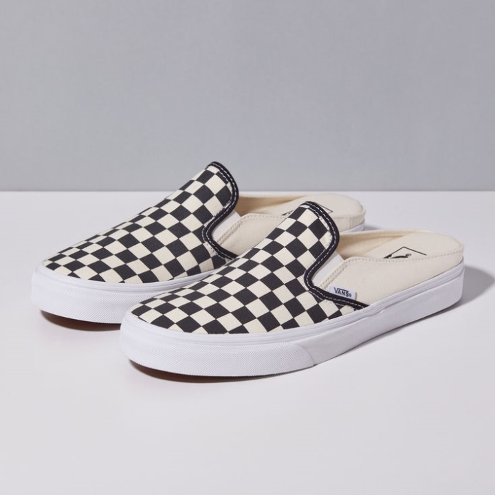 Vans Classic Slip-on Mule Preto E Branco