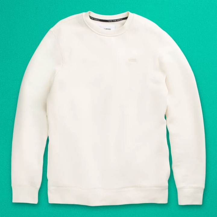 Vans Comfycush Crew Fleece Branco Envelhecido