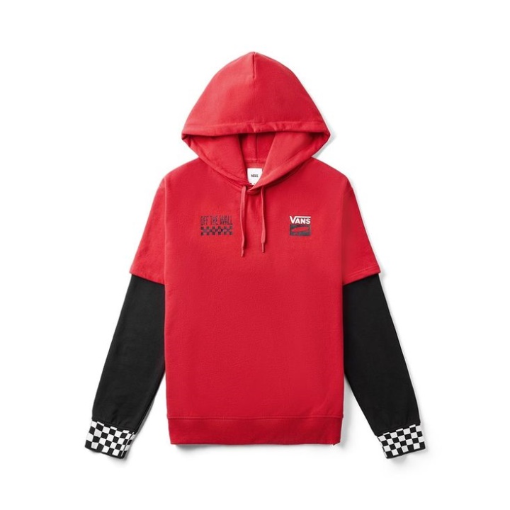 Vans Devour Fleece Twofer Racing Red