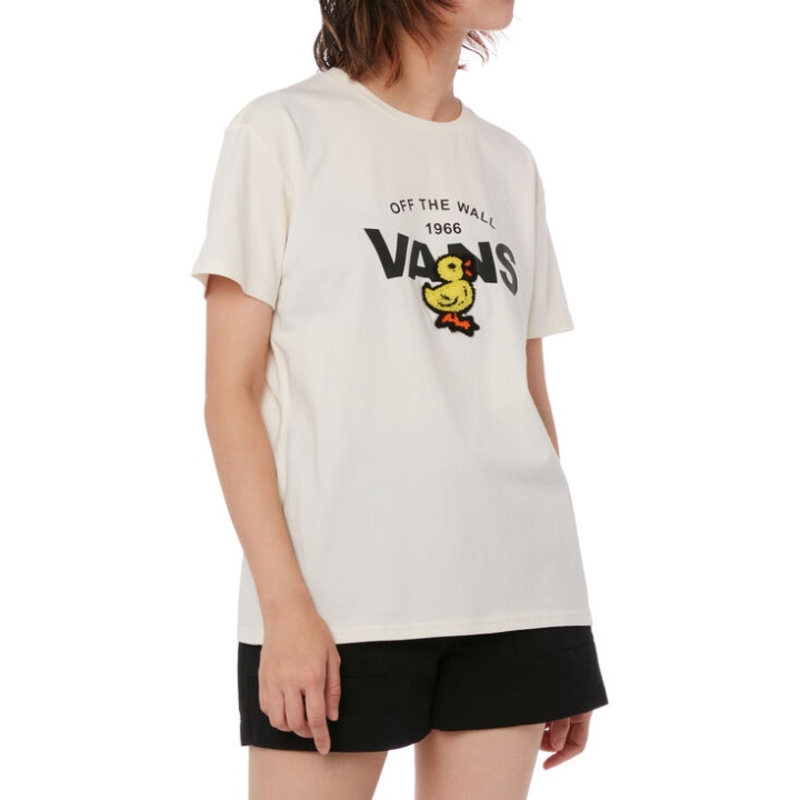 Camiseta Vans Patinho Branco Envelhecido