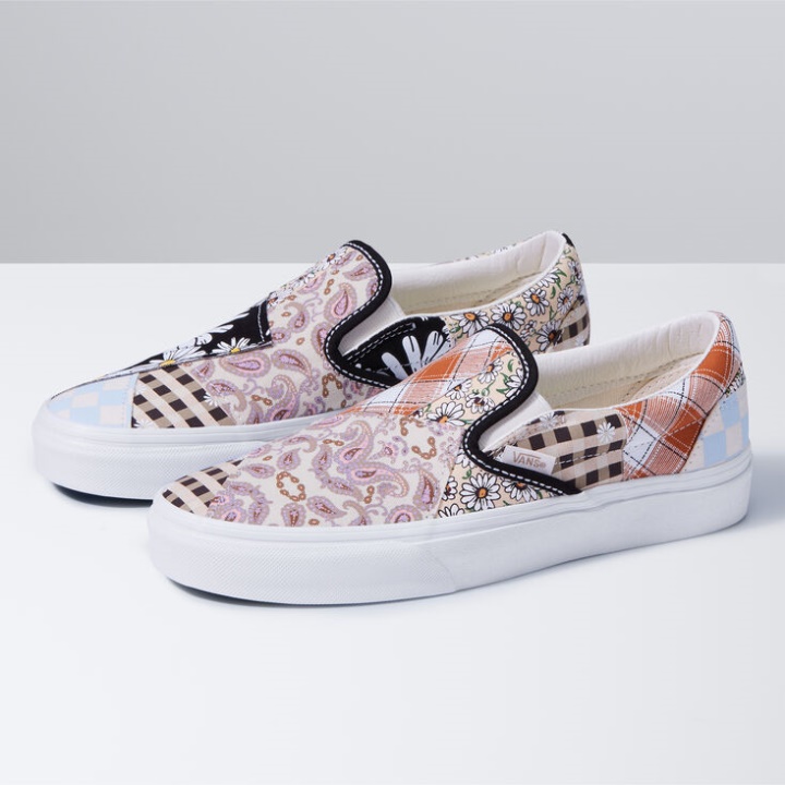 Vans Meadow Patchwork Classic Slip-on Multi-true White – Clique na imagem para fechar