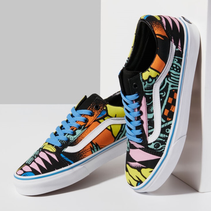 Vans Otw Coleção De Arte Dahahm Choi Old Skool Multi-true White