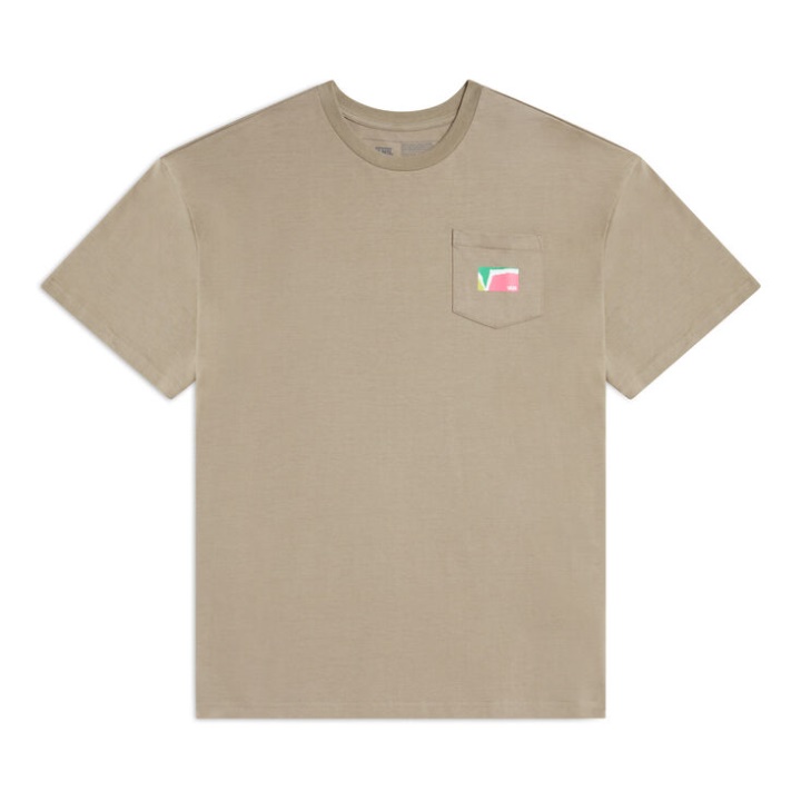 Vans Otw Boxed Drop V T-shirt Desert Taupe