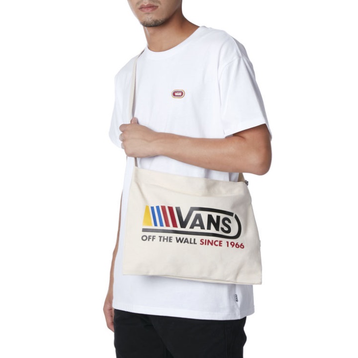 Bolsa Transversal Feminina Vans Win Bell Natural