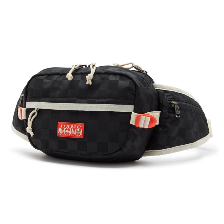 Vans X Napapijri Bolsa Transversal Xadrez Preta