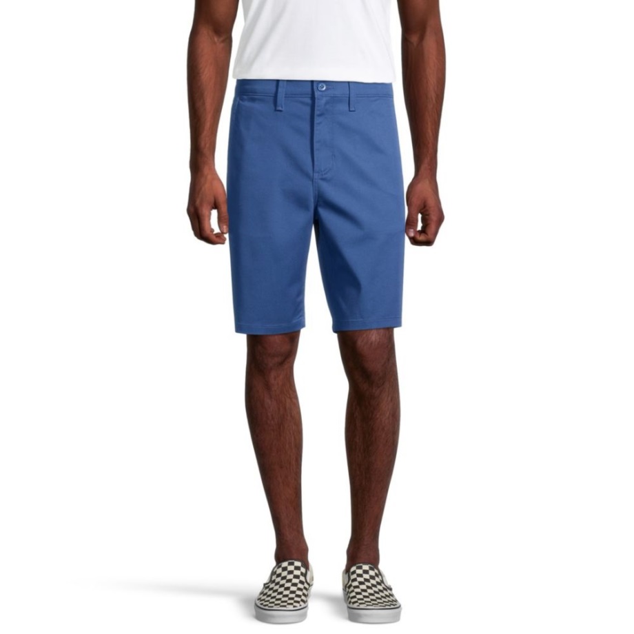 Shorts Masculinos Autênticos Vans Chino Relaxados De 20 Polegadas Sujeira