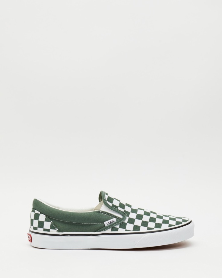 Vans Classic Slip-on - Xadrez Unissex Verde Pato