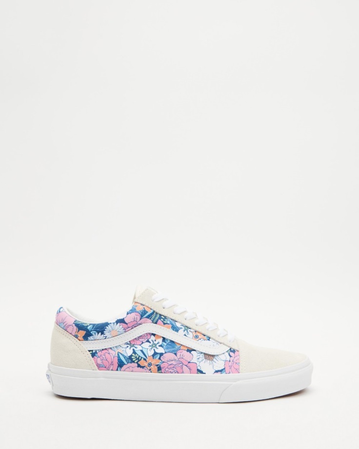 Vans Old Skool - Unissex Multi-true Branco Novo