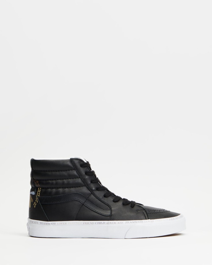 Vans Sk8 Hi Divine - Unissex Preto-verdadeiro Branco