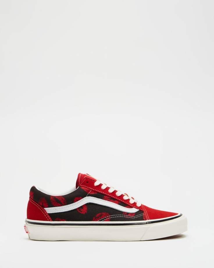 Vans Old Skool 36 Dx Anaheim Factory - Lábios Vermelhos Quentes Unissex Novos