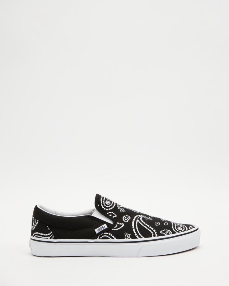 Vans Classic Slip-on - Unissex Preto-verdadeiro Branco